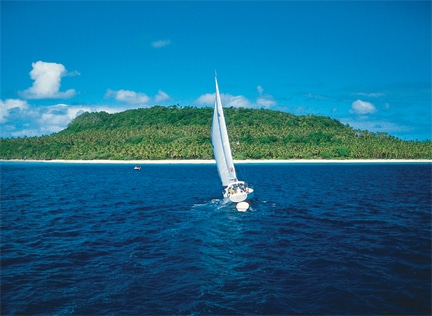 Sailing in Tonga