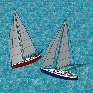 sailboats rules of right of way