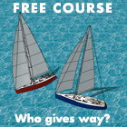 Free sailing lessons - nautical rules of the road, sea, ocean, lakes rivers