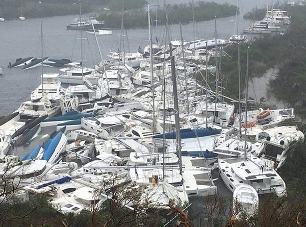 Damage From Hurricane Irma