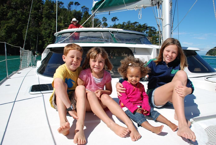 Kids sailing around the world - pretty cool kids