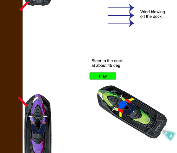 play the animation in the course