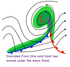 occluded front