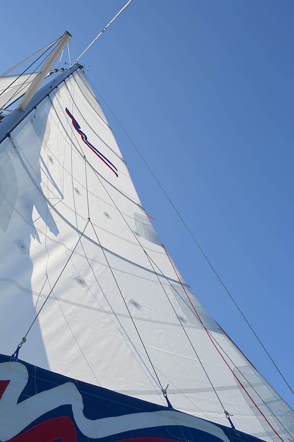 sails timmed