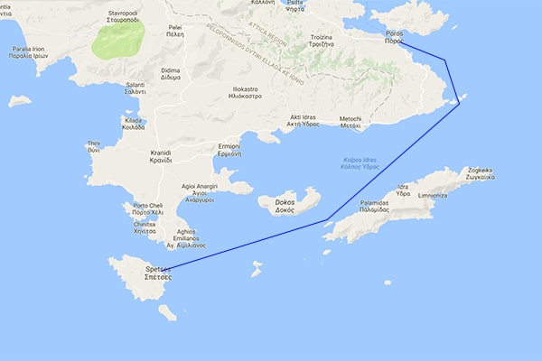 From Spetses to Poros