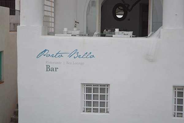 Porta Bella Restaurant Santa Marina Salina
