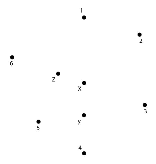 Line Of Position dots