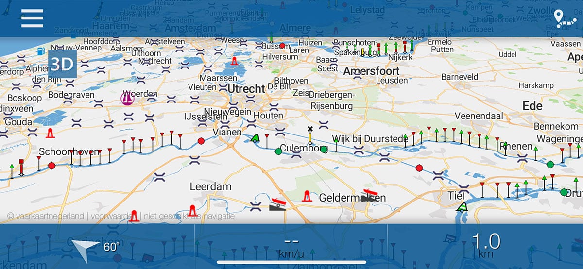 Netherlands Water Ways are easy to Navigate