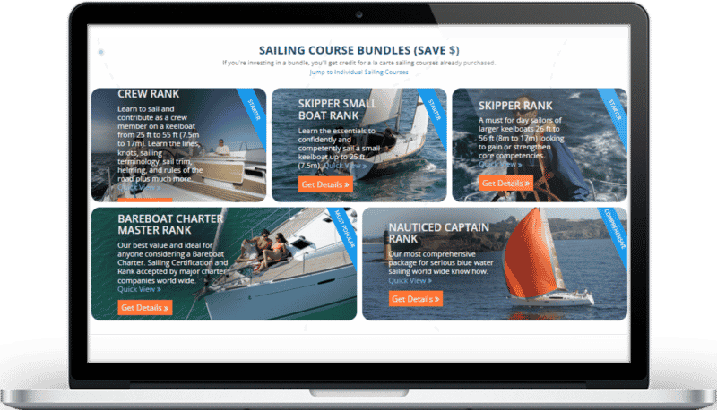 Bundled Courses Sailing Gift Ideas