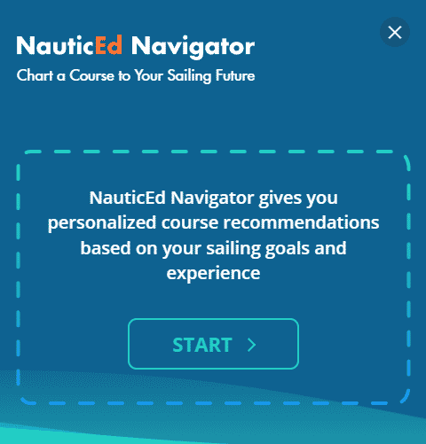 NauticEd Navigator for Sailing Recommendations on Goals and Experience