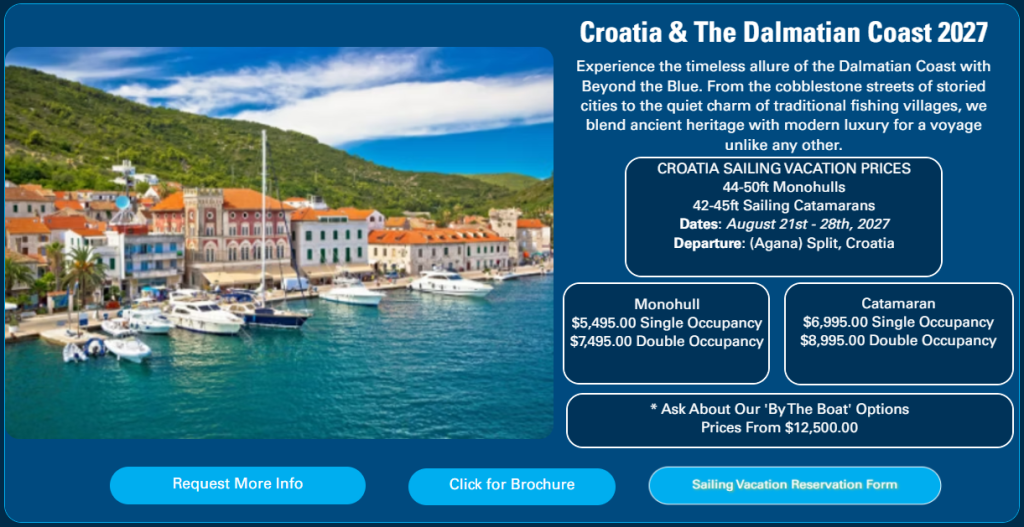 image of Croatia 2027 Sailing Vacation