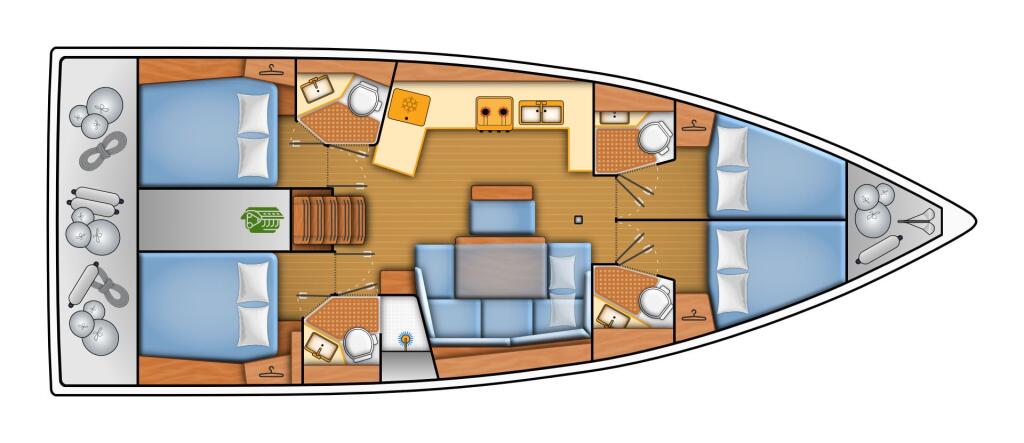 Oceanis 47 FOX one