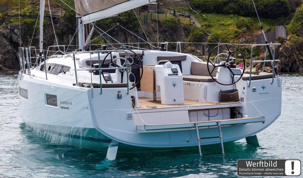 Sun Odyssey 410 Plan Sea