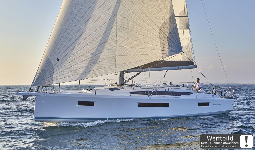 Sun Odyssey 410 Plan Sea