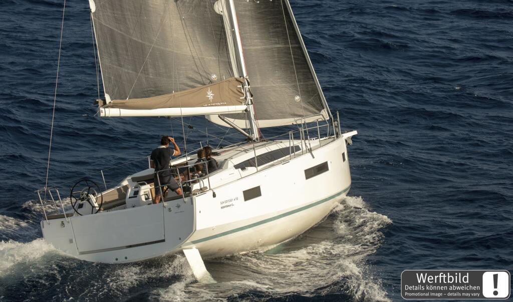 Sun Odyssey 410 Plan Sea