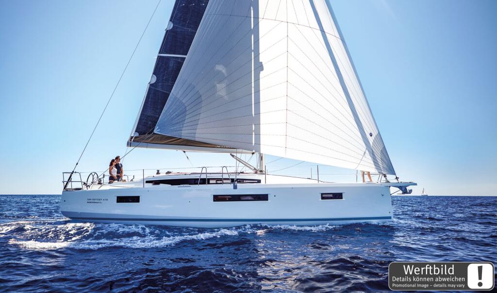 Sun Odyssey 410 Plan Sea