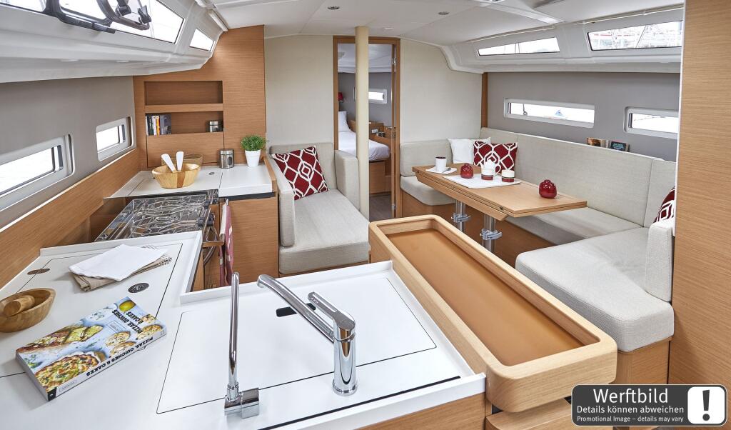 Sun Odyssey 410 Plan Sea