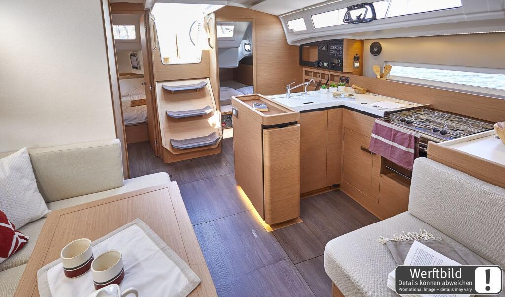 Sun Odyssey 410 Plan Sea