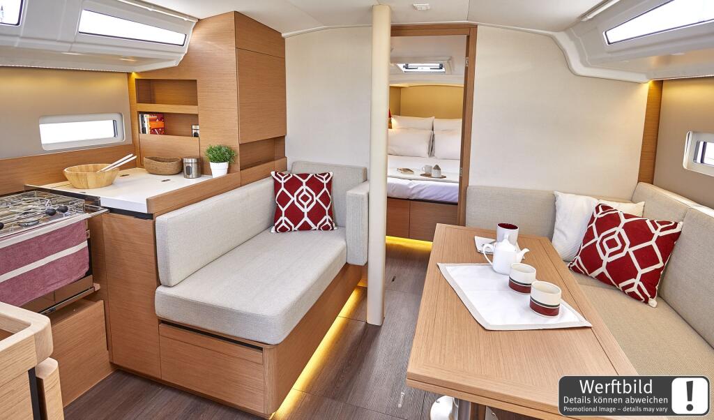 Sun Odyssey 410 Plan Sea